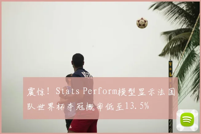 震惊!Stats Perform模型显示法国队世界杯夺冠概率低至13.5%